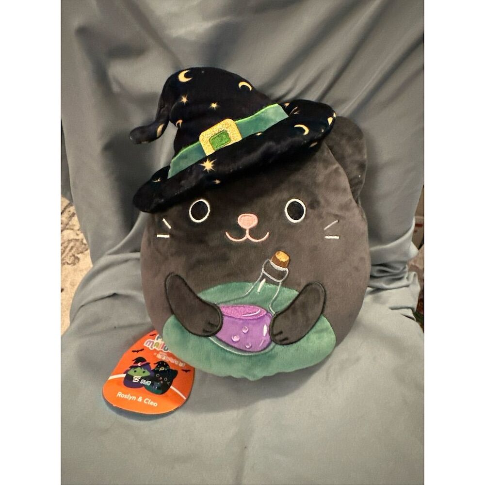 Squishmallows 8" Flip-A-Mallows Cleo & Roslyn Halloween Plush Toy